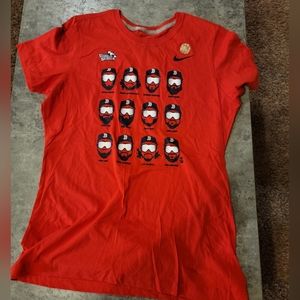 Nike Slim Fit #GETBEARD Men's XL Boston Red Sox 2013 World Series Champs T-Shirt